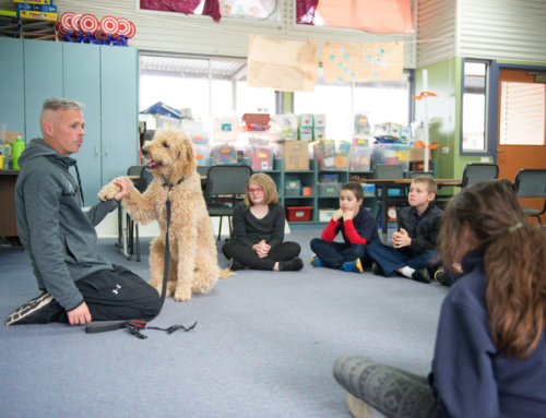 Enhancing Learning with a Wellbeing Dog